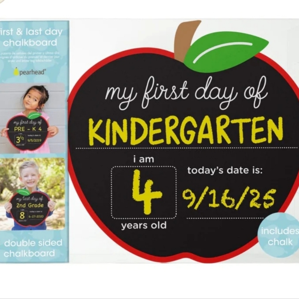 First day of school sign